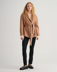 Handstitched Belted Blazer