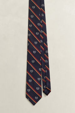 Gant x Yale Crest Tie — MARINE 1