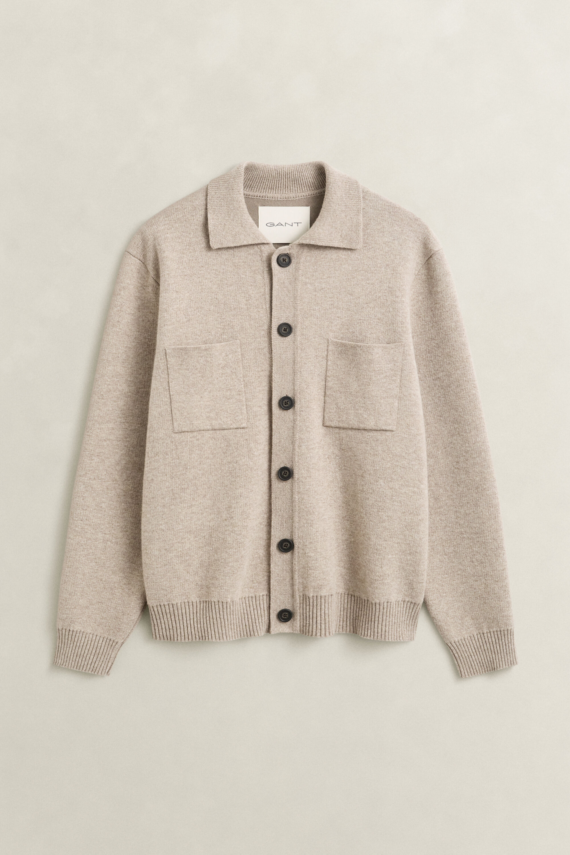 Double Knitted Overshirt