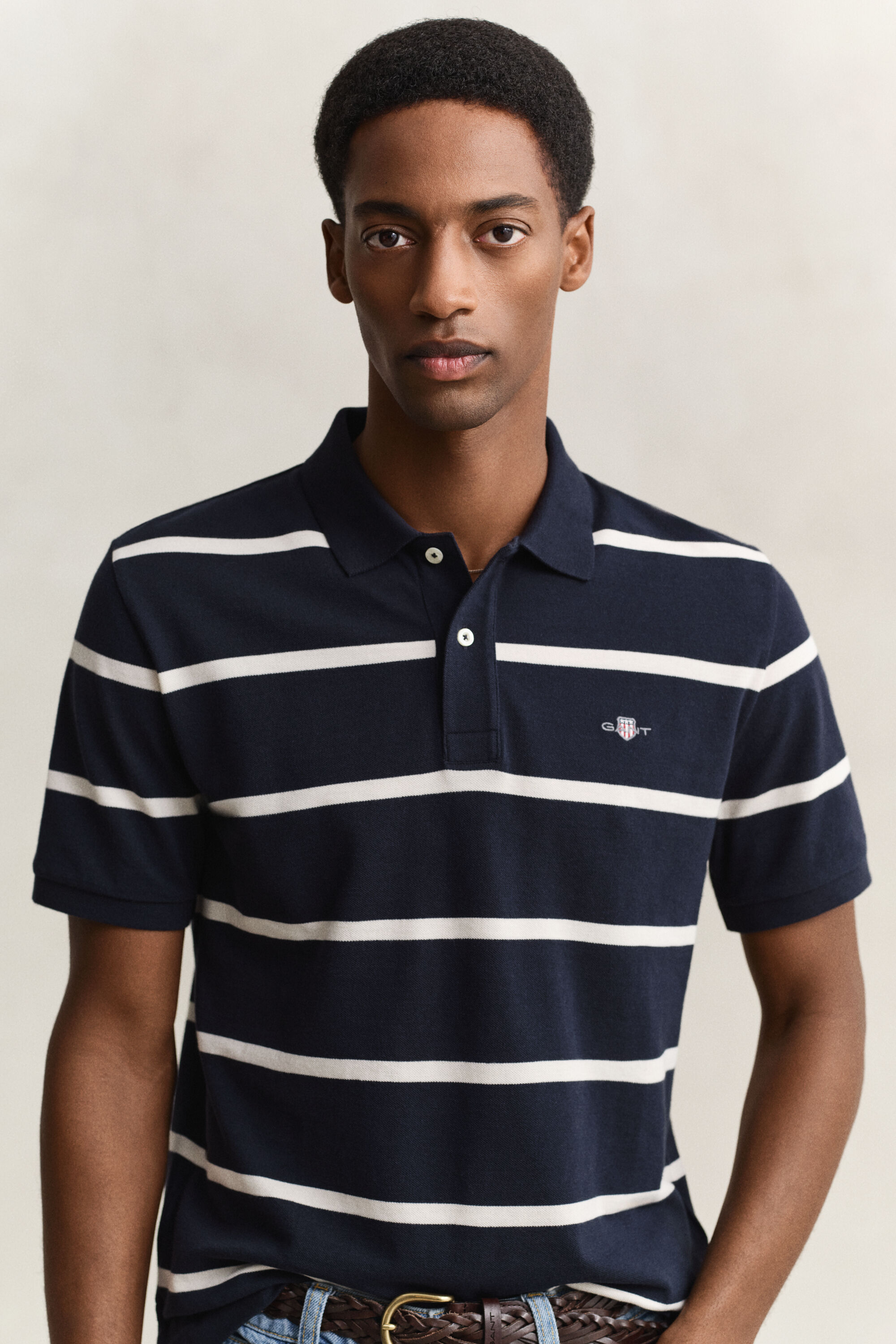 Striped Polo Shirt