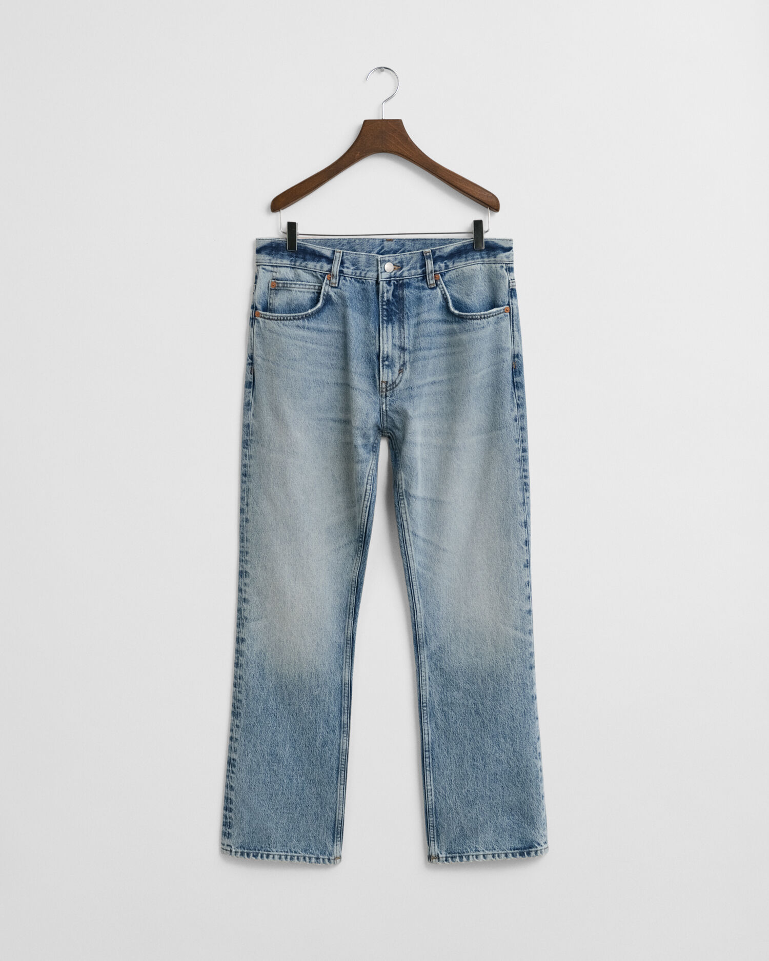 Vintage Washed Bootcut Jeans