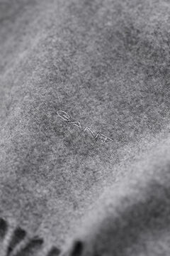 Wool Scarf — MID GREY 1