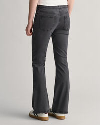 Teen Girls Low-Waisted Stretchy Bootcut Pants