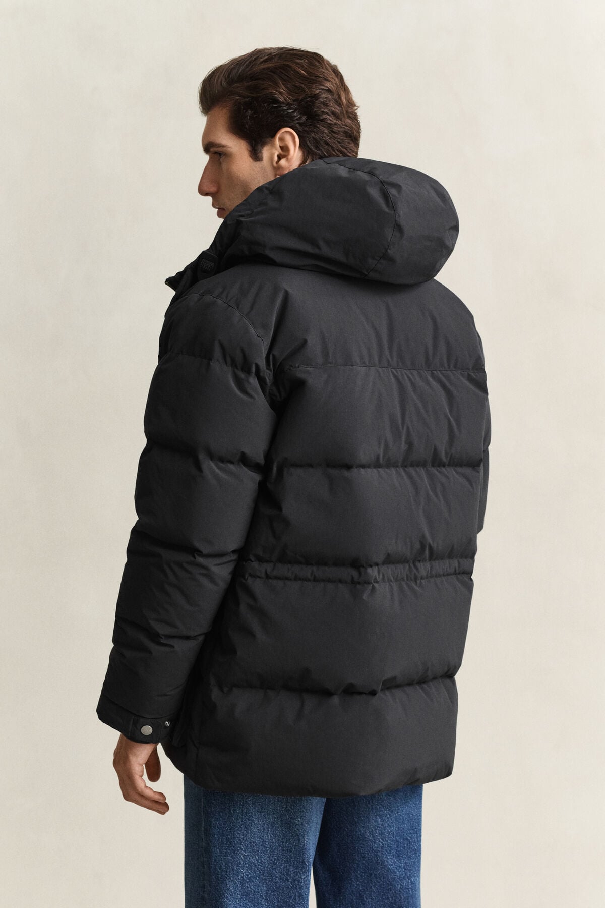 Down Parka — BLACK