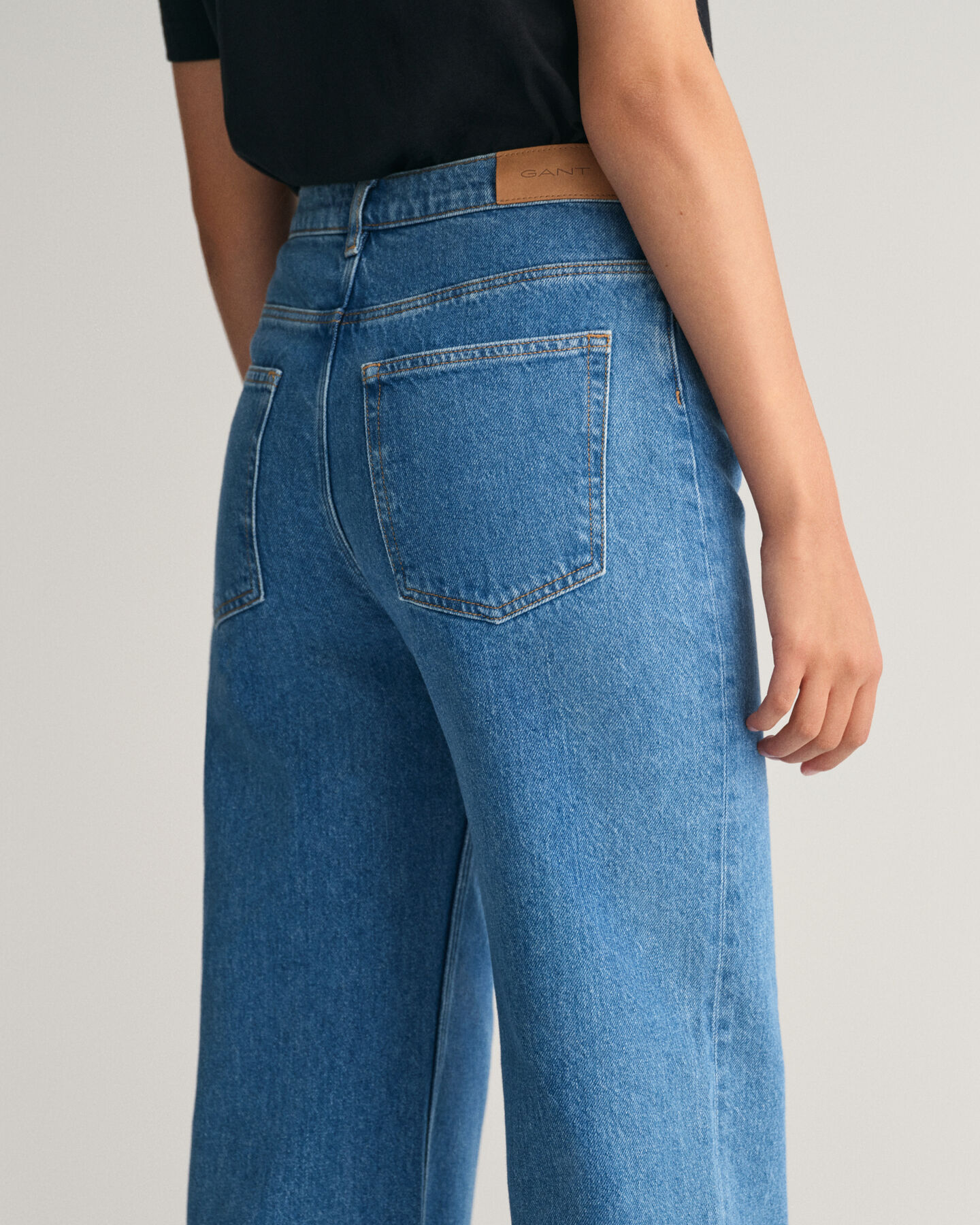 Teen Girls Wide Leg Jeans