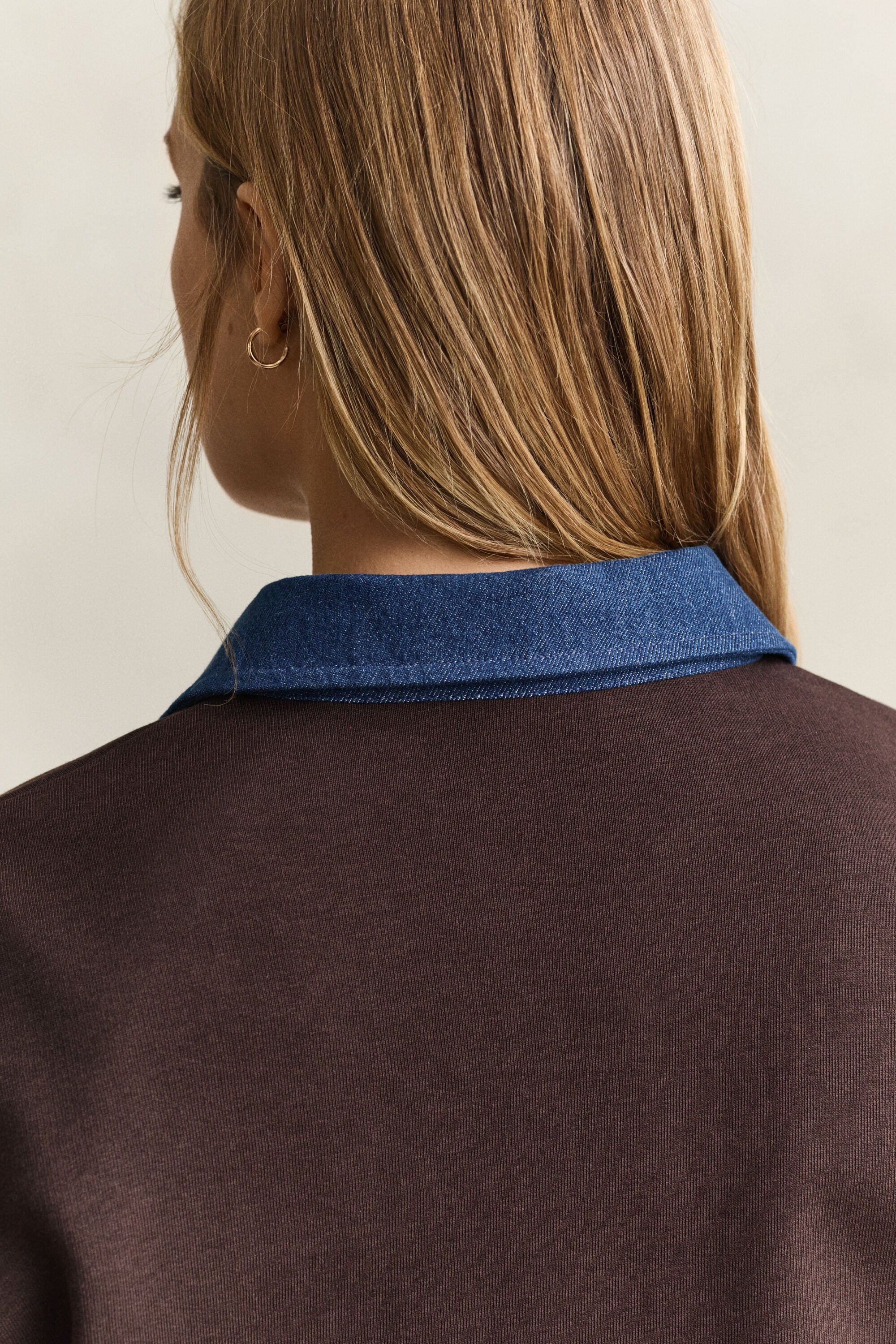 Denim Collared Heavy Rugger