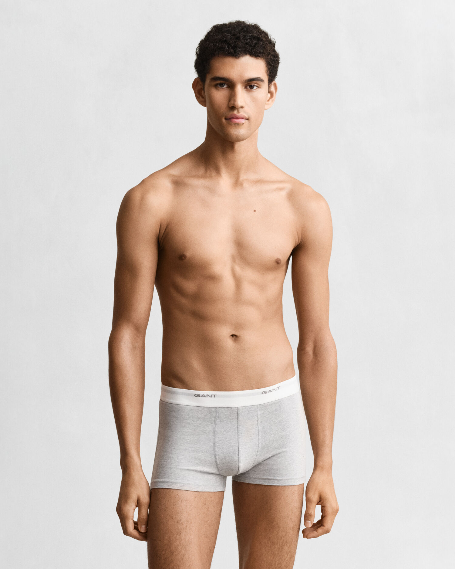 3-Pack Core Trunks — LIGHT GREY MELANGE
