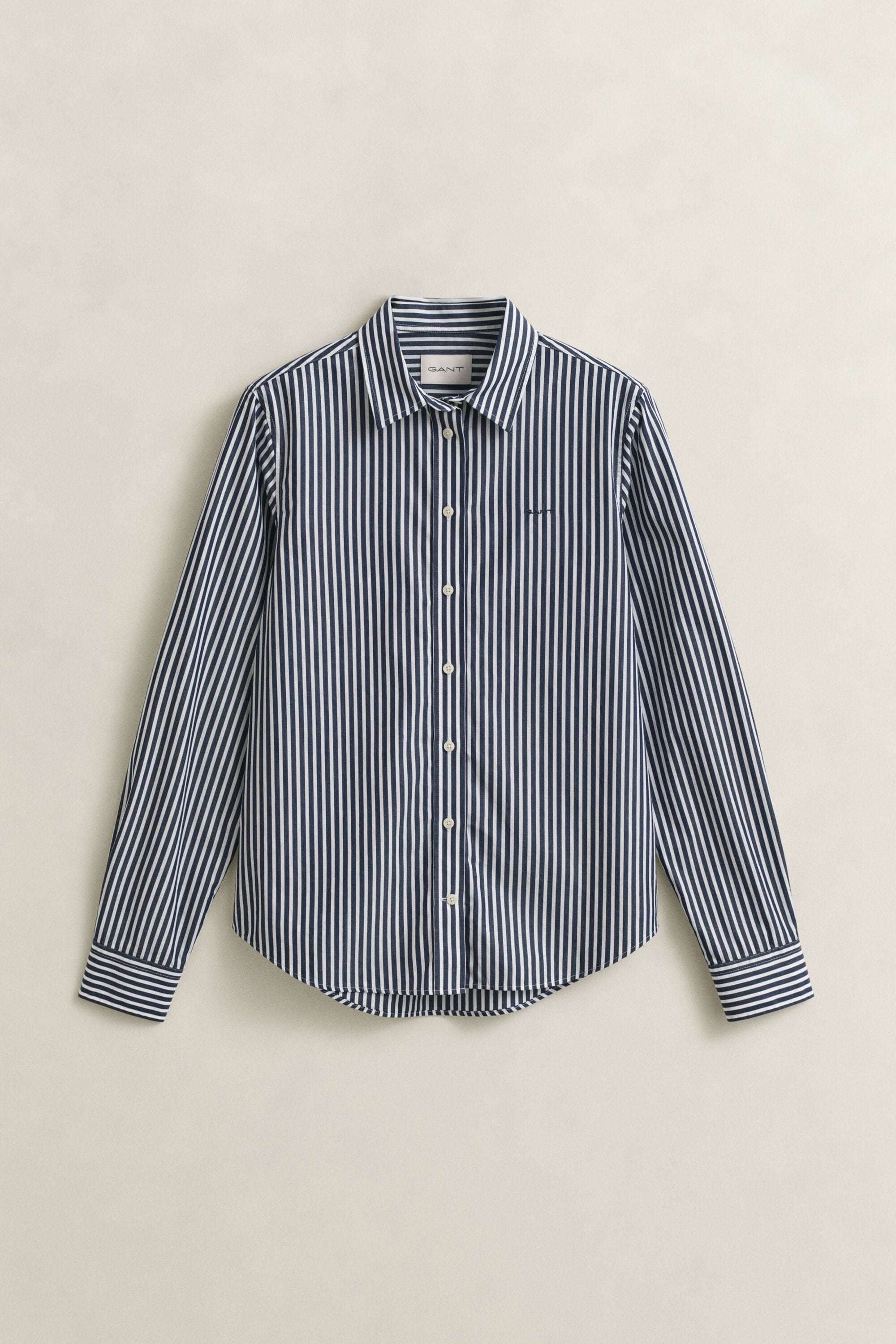 Regular Fit Striped Classic Poplin Shirt