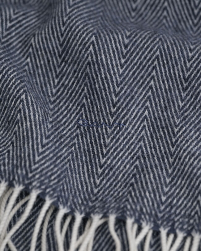 Wool Herringbone Scarf