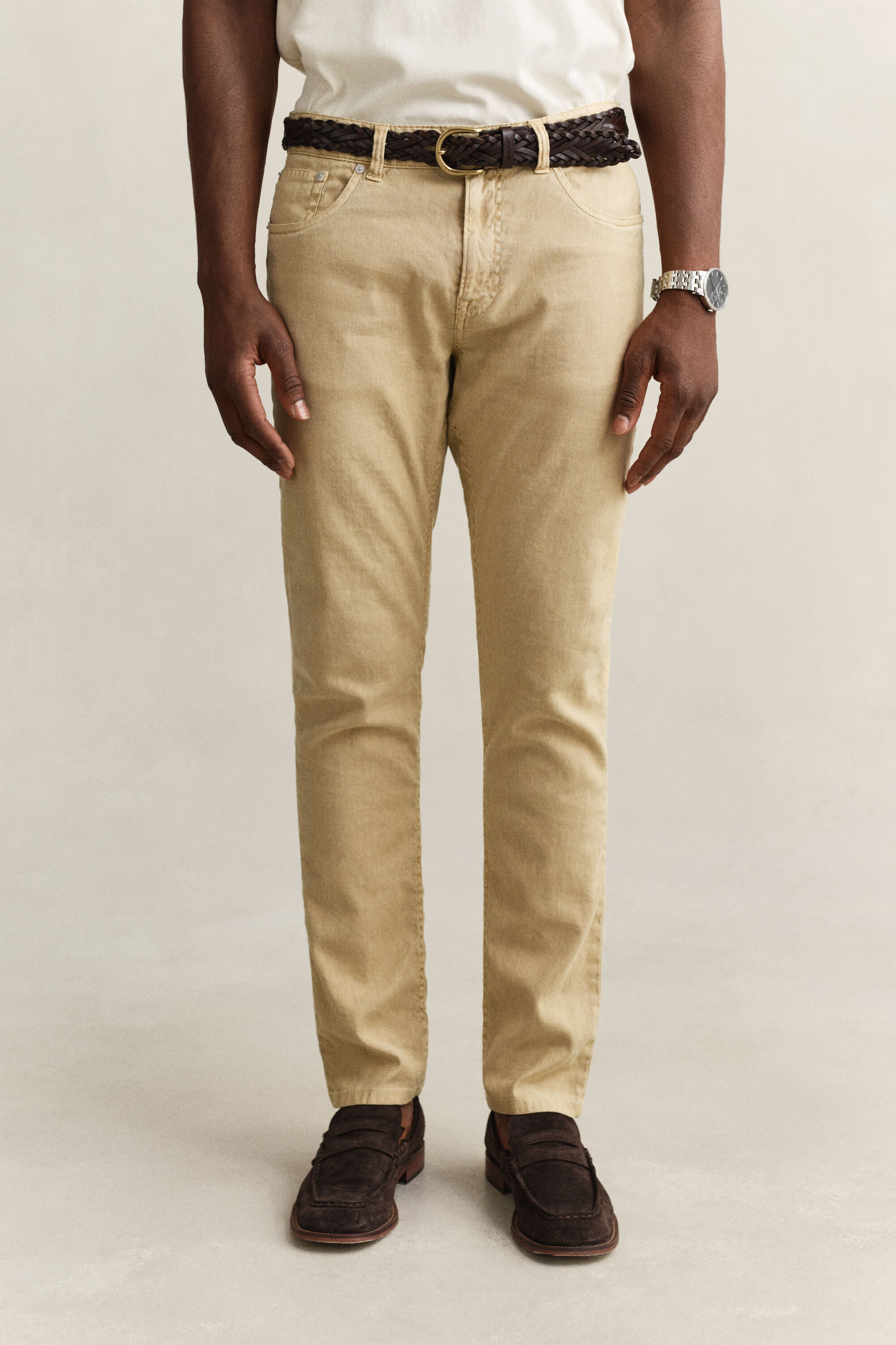 Linen Blend Jeans