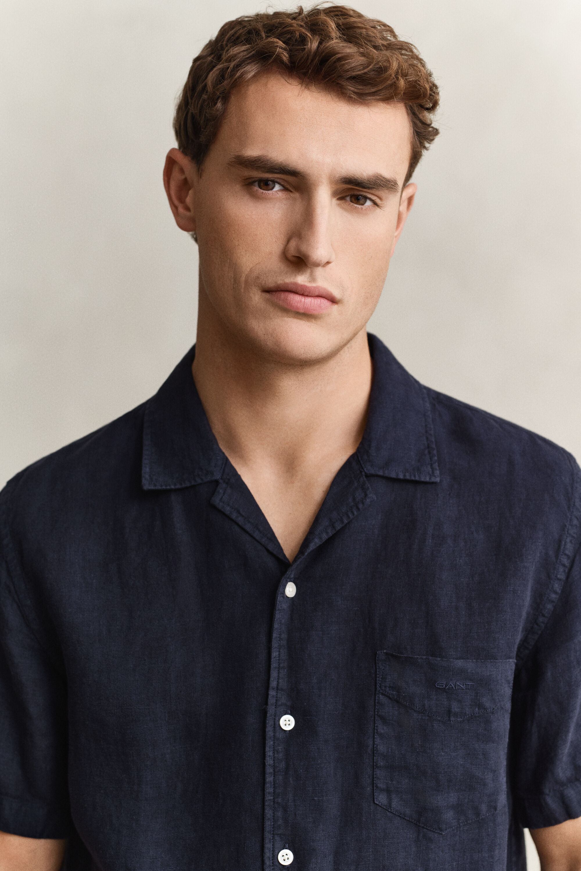 Short Sleeve Linen Shirt