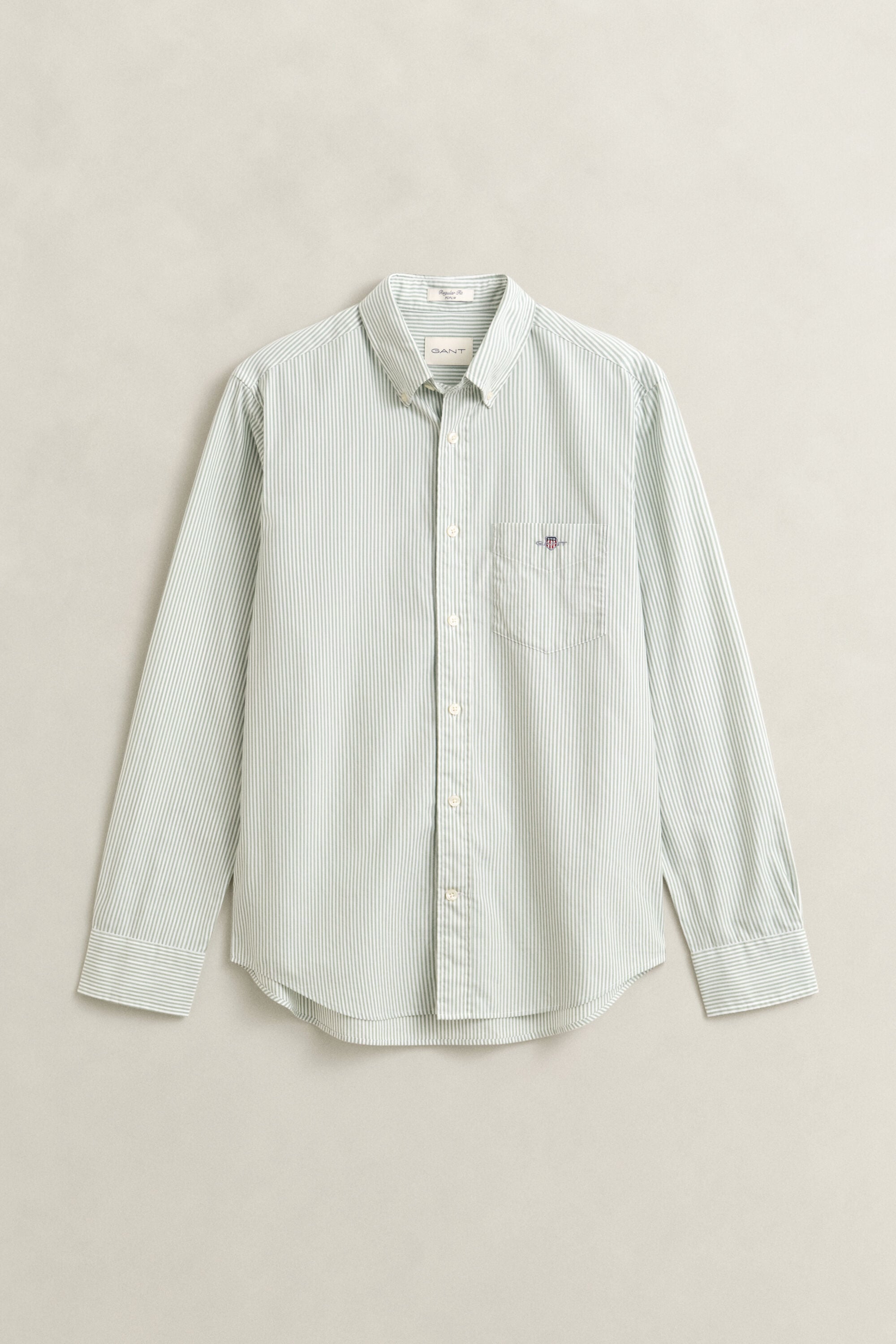 Banker Stripe Classic Poplin Shirt