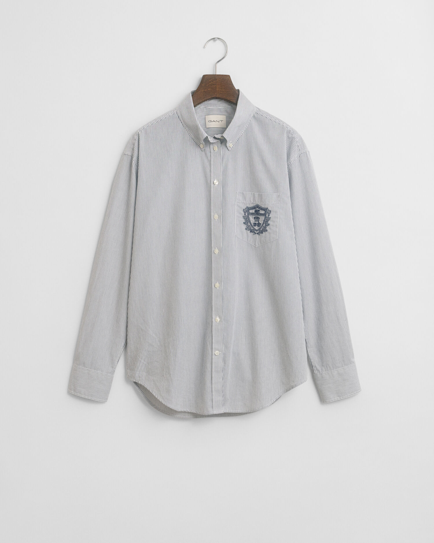 Relaxed Fit Classic Poplin Graphic Shirt