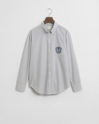 Relaxed Fit Classic Poplin Graphic Shirt