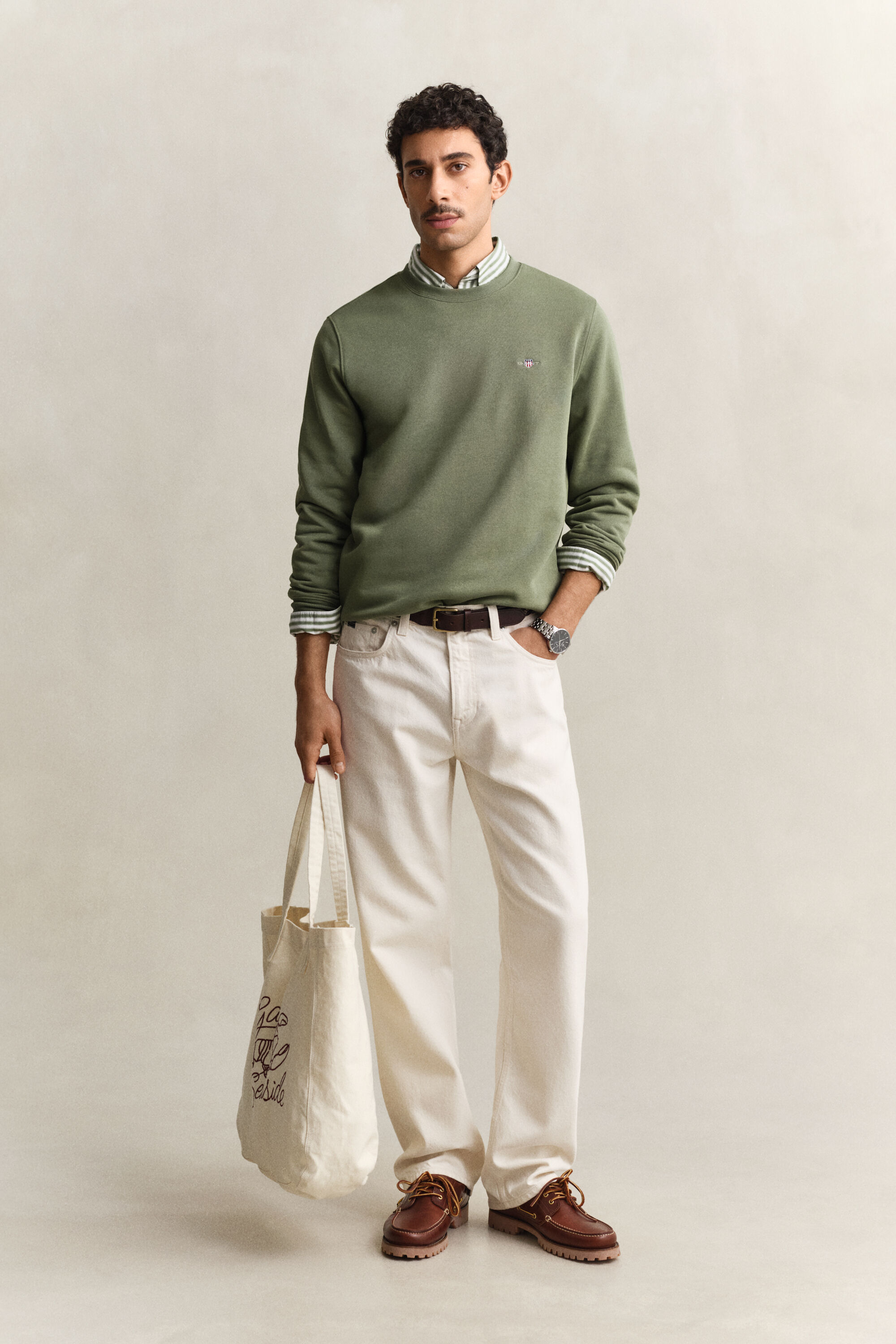 Shield Crew Neck Sweatshirt