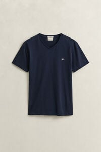 Slim Fit Shield V-Neck T-Shirt