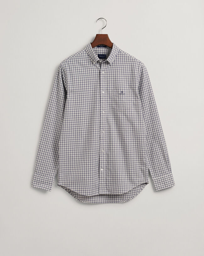 Regular Fit Small Tartan Twill Shirt