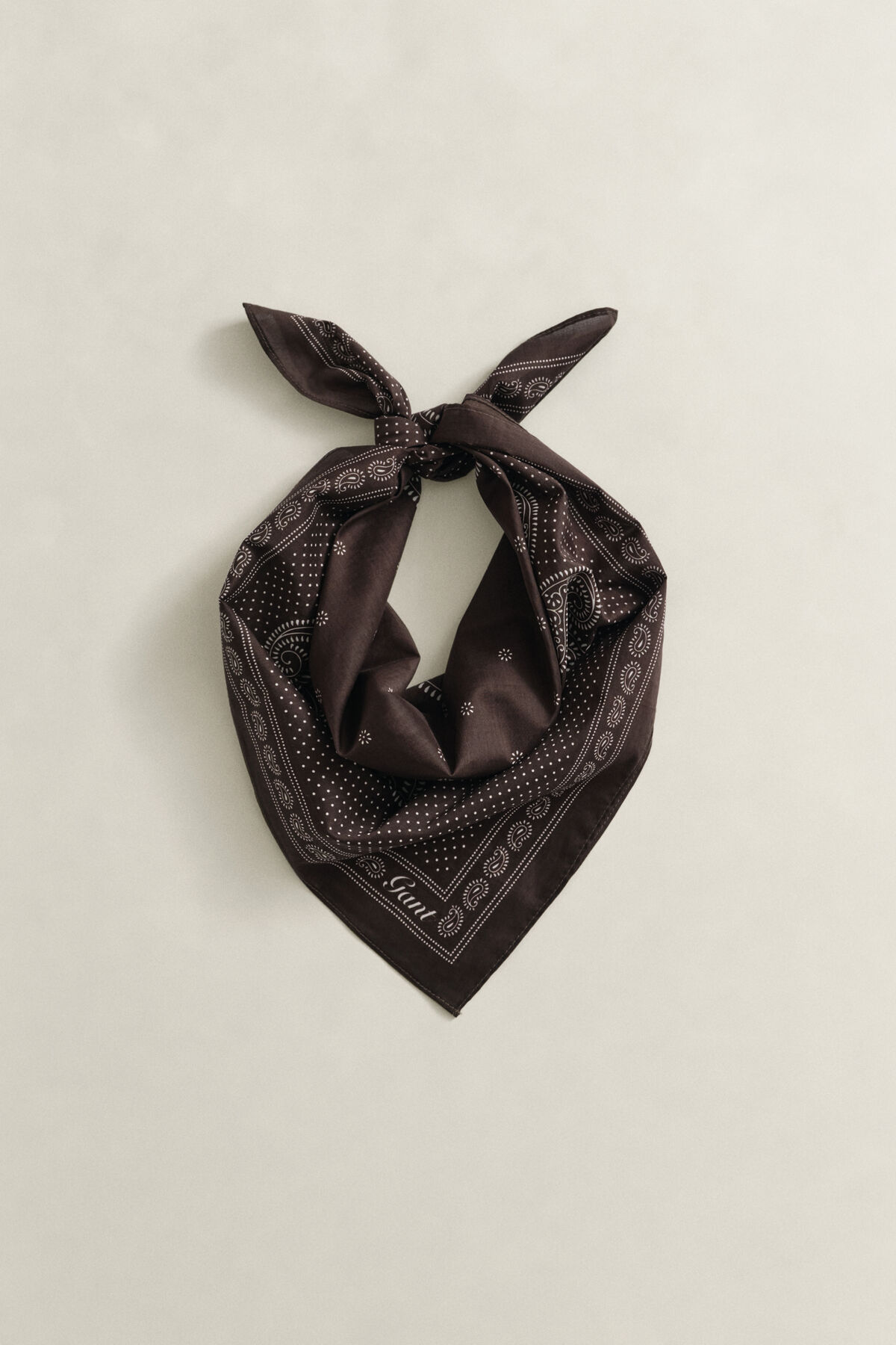 Bandana Scarf — BLACK BROWN
