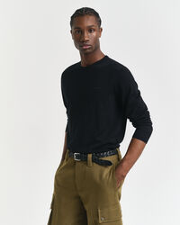Merino Wool Crew Neck Sweater