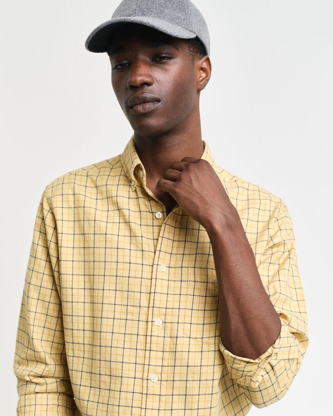 Regular Fit Tattersall Twill Shirt