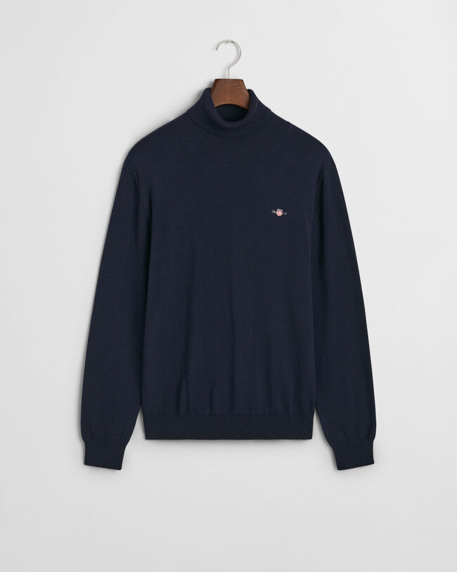 Cotton Wool Turtleneck Sweater