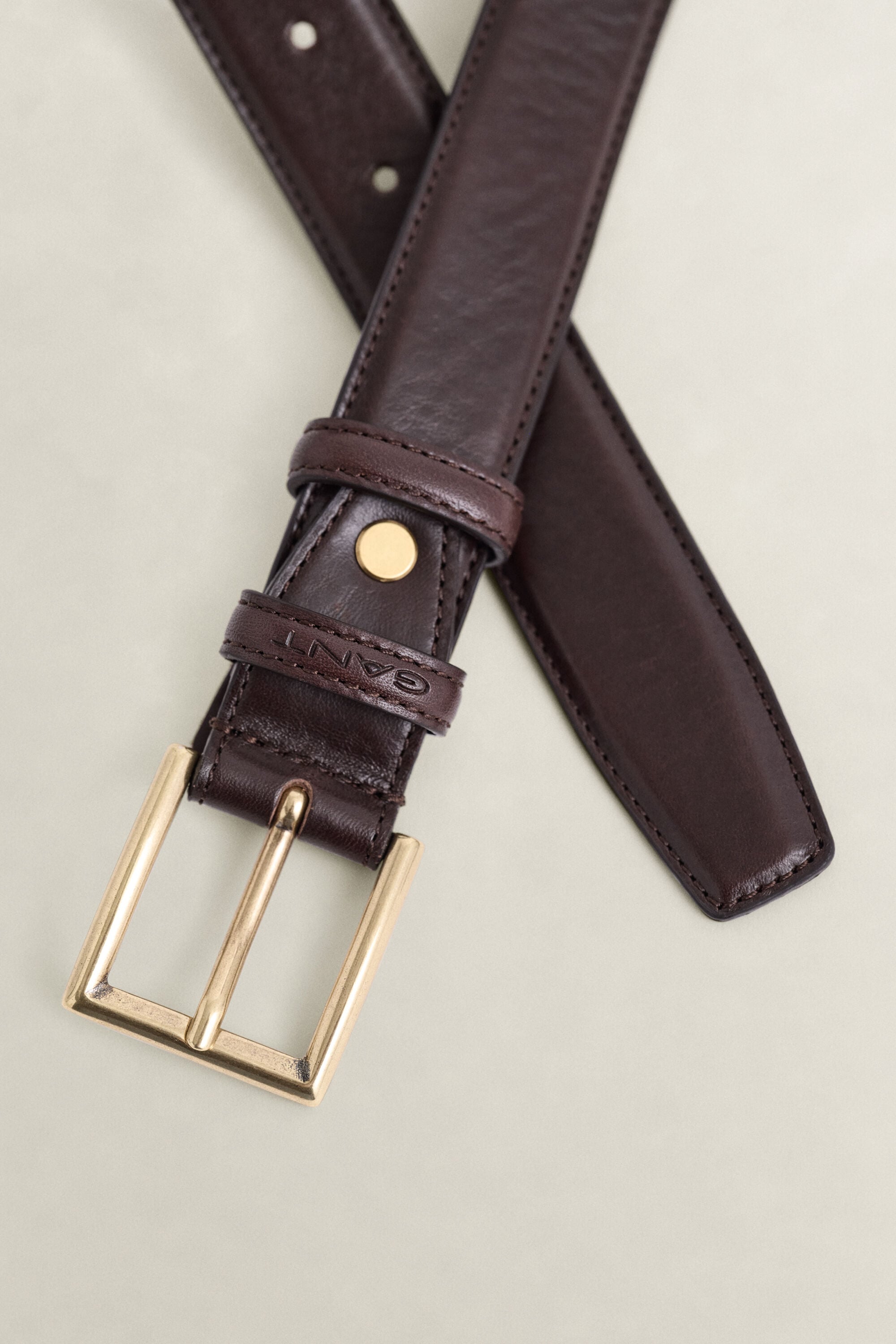 Polished Leather Belt