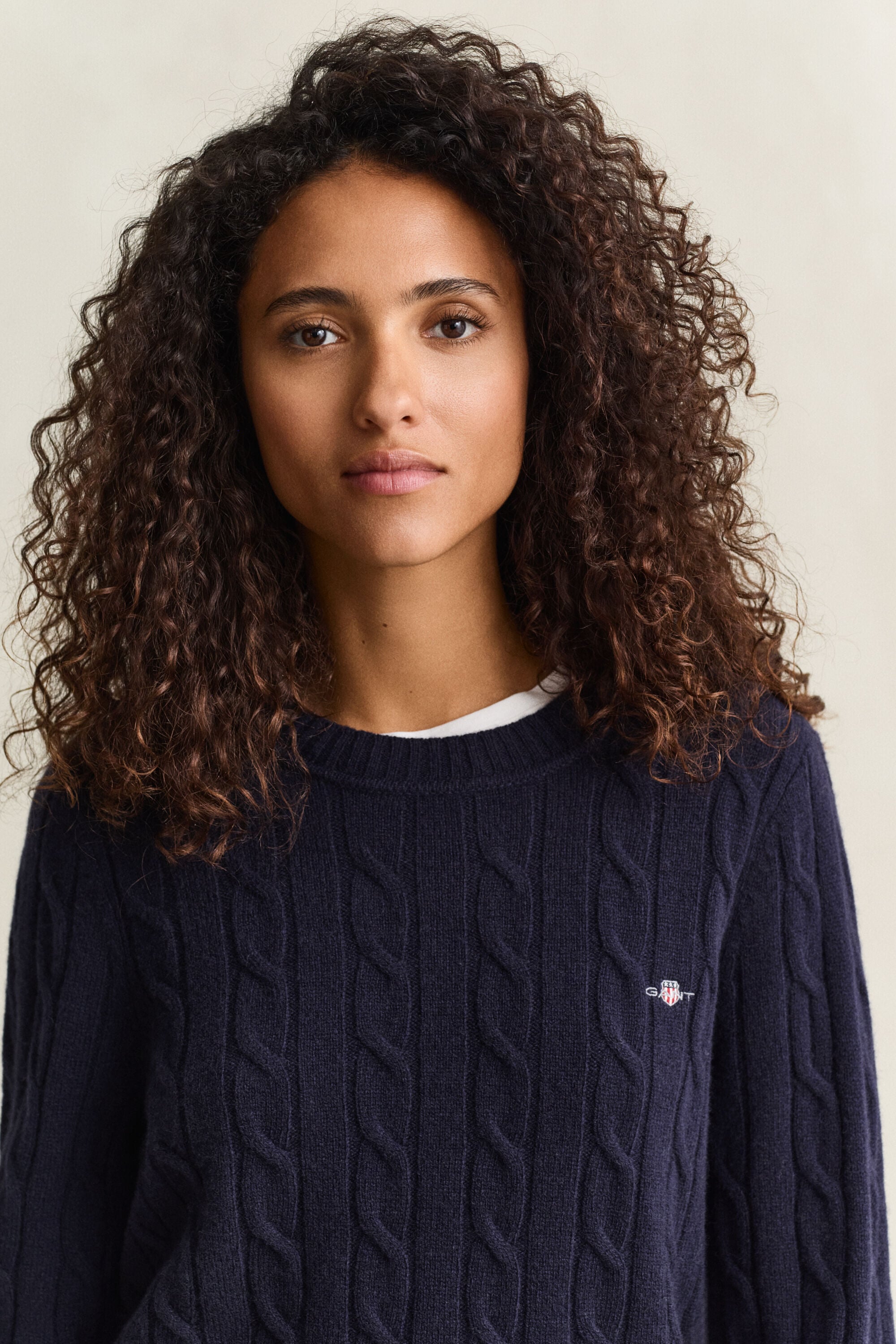Lambswool Cable Knit Sweater