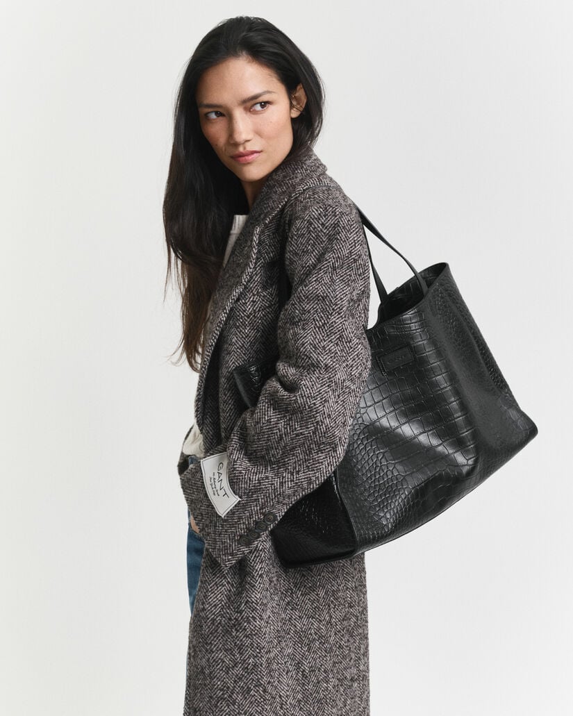 Croco Tote