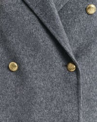 Handstitched Detail Pea Coat