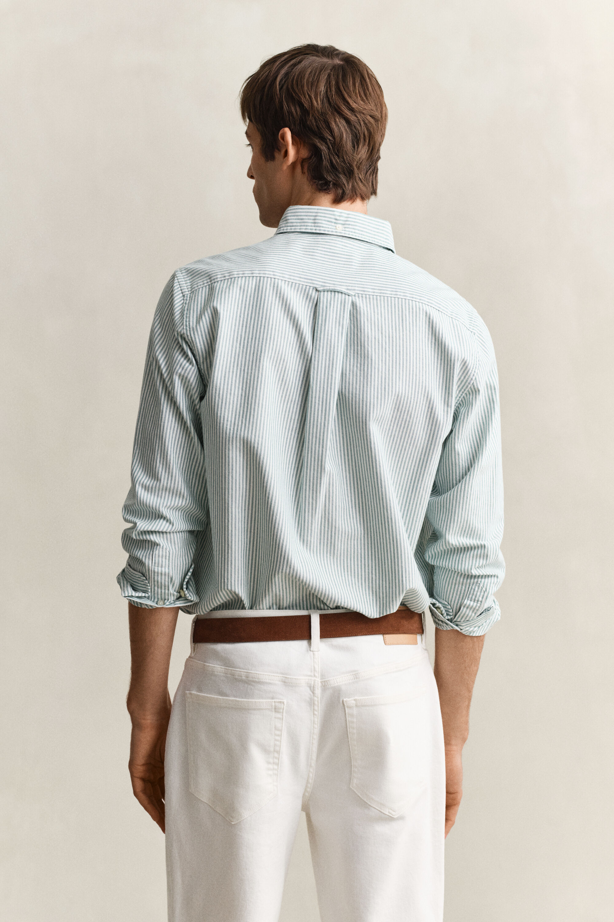 Banker Stripe Classic Oxford Shirt