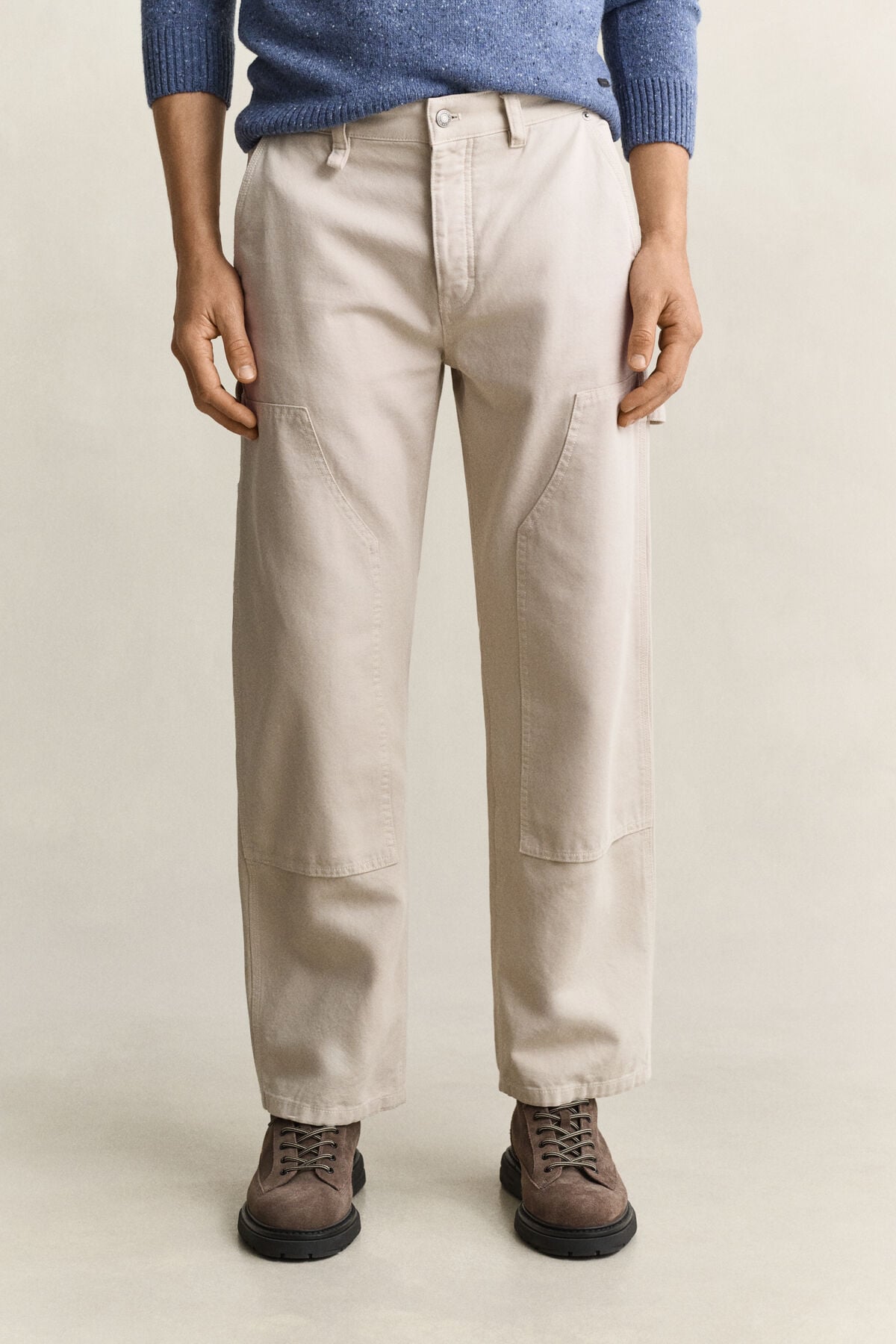 Relaxed Carpenter Pants — CLAY BEIGE