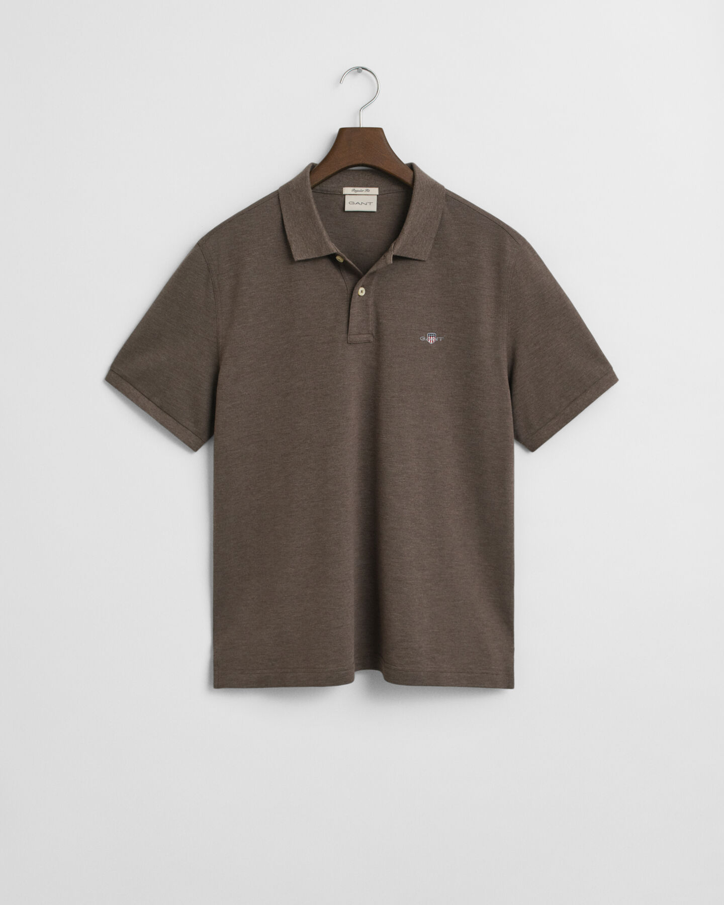 Regular Fit Shield Piqué Polo Shirt