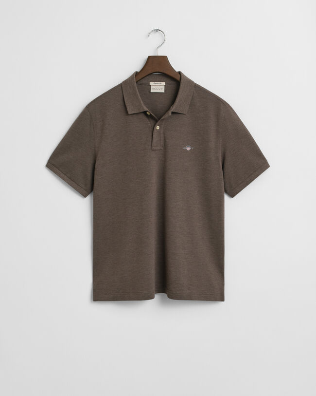 Regular Fit Shield Piqué Polo Shirt