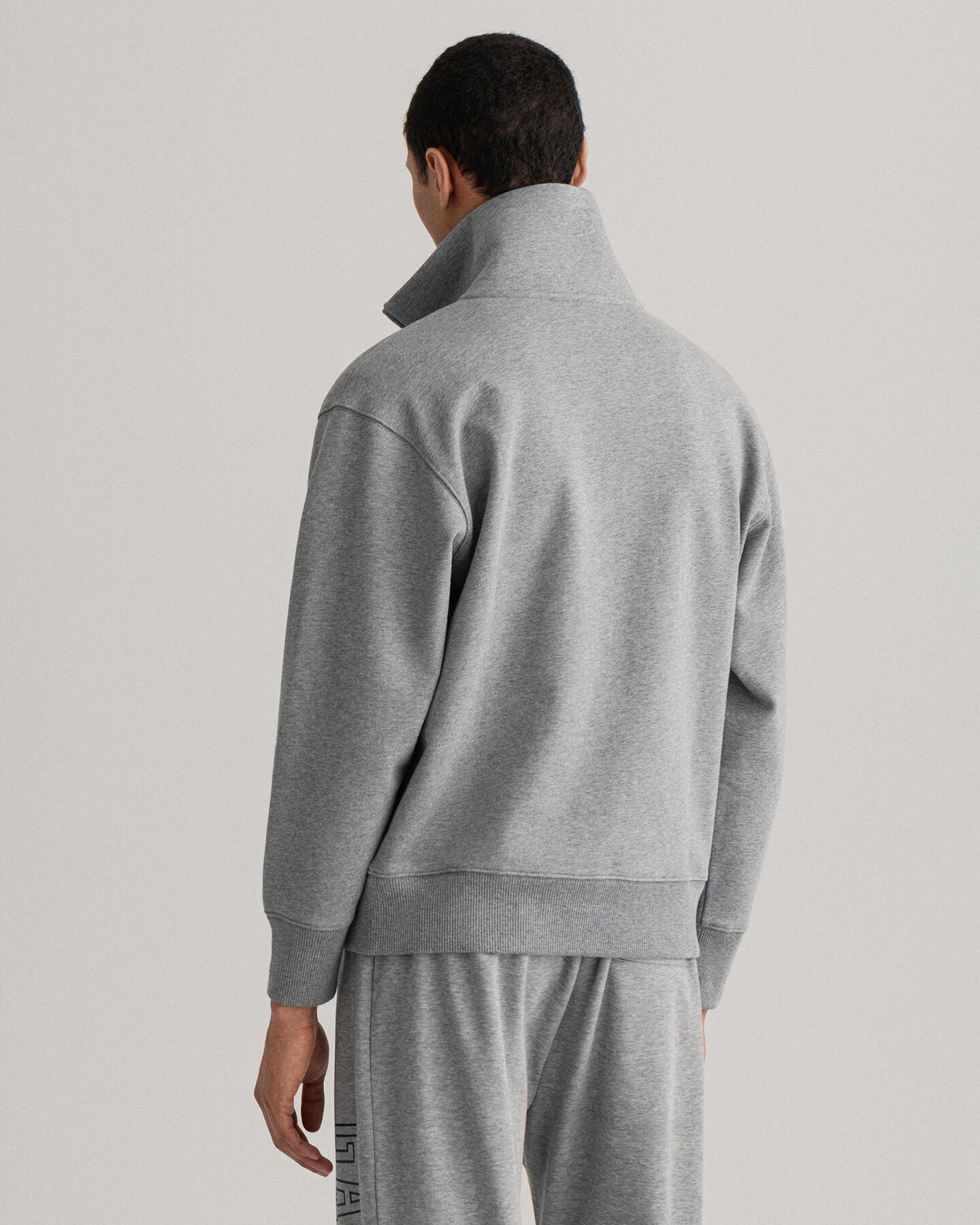 Retro Flag Half-Zip Sweater