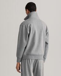 Retro Flag Half-Zip Sweater