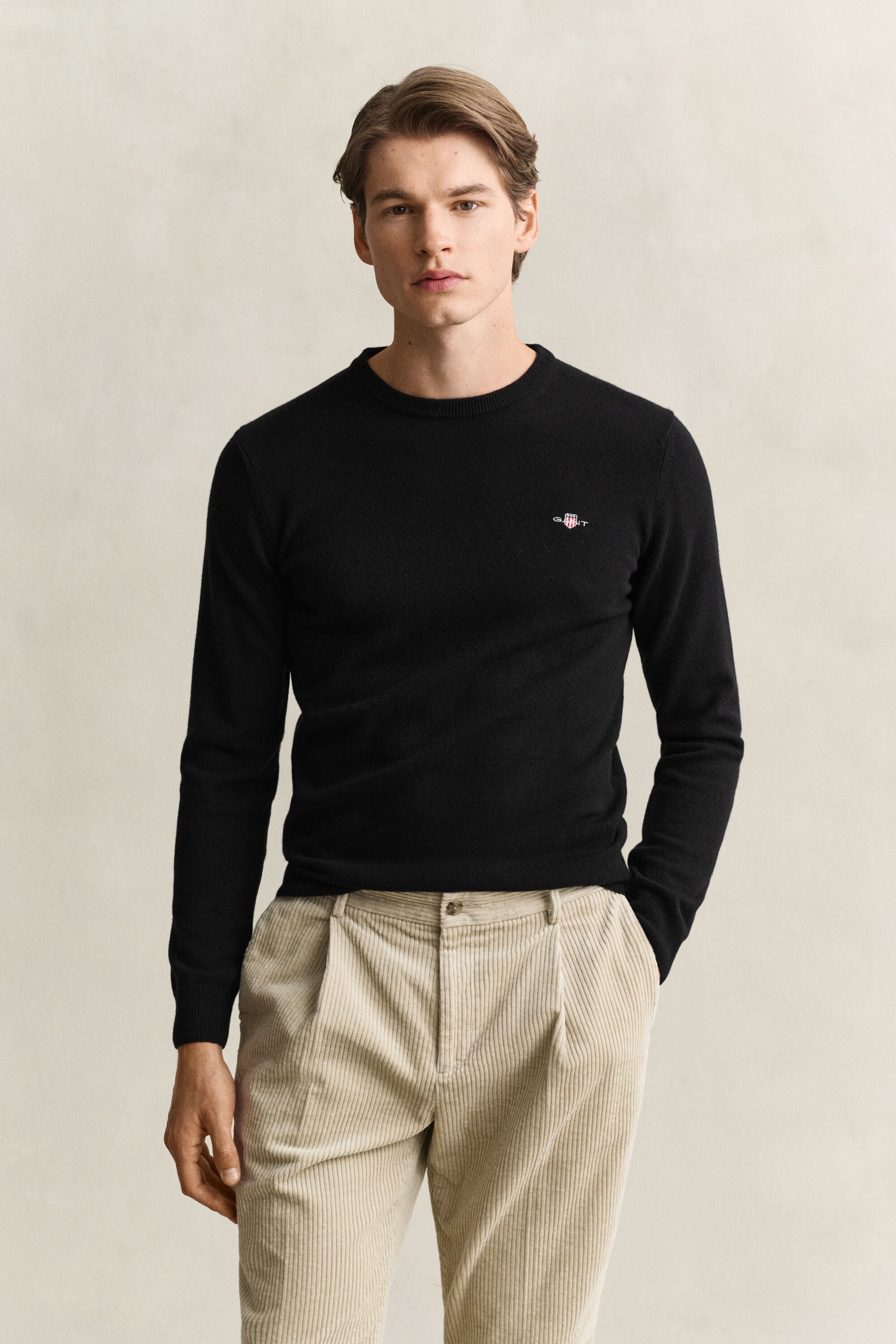 Lambswool Crew Neck Sweater