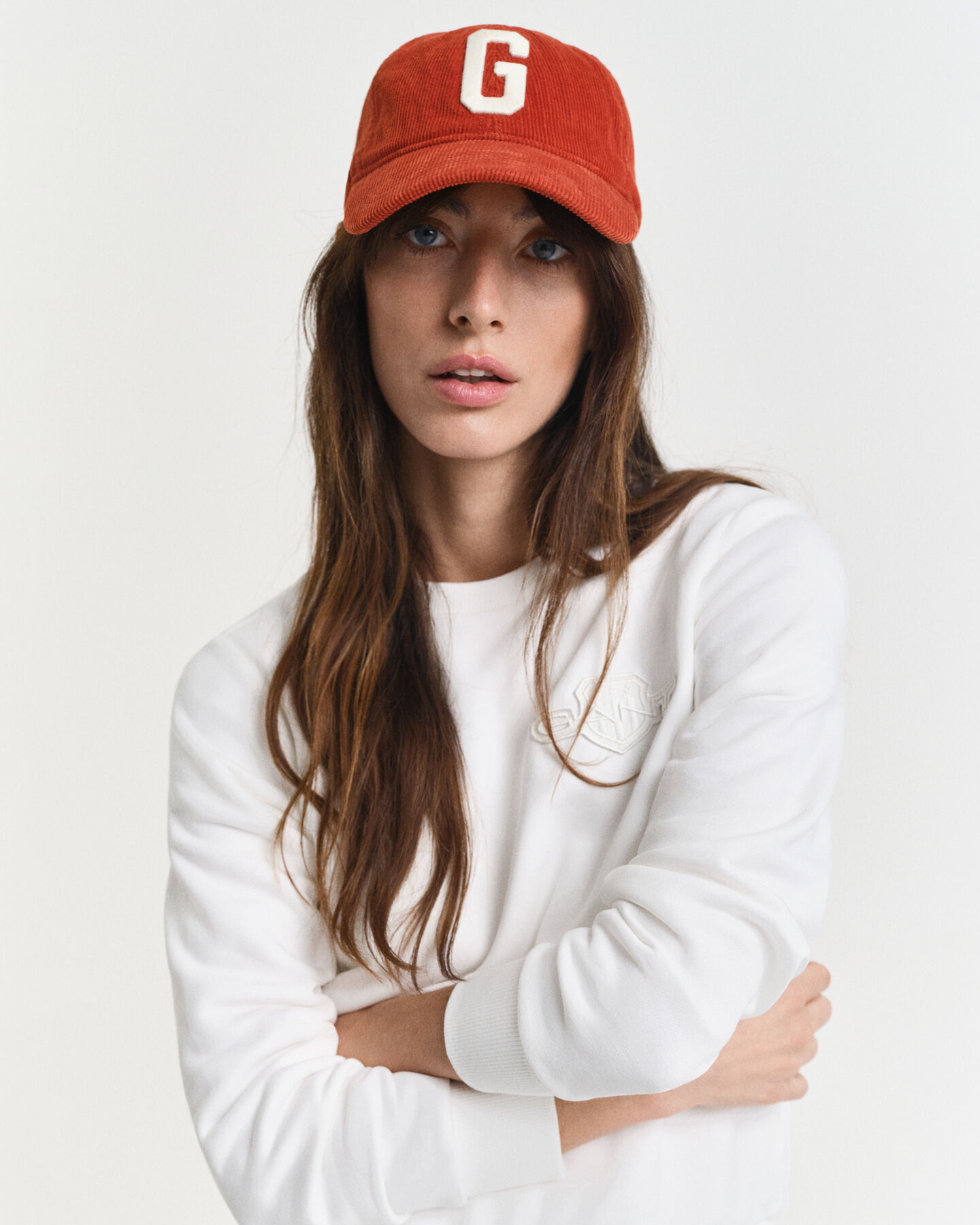 Tonal Shield Crew Neck Sweatshirt