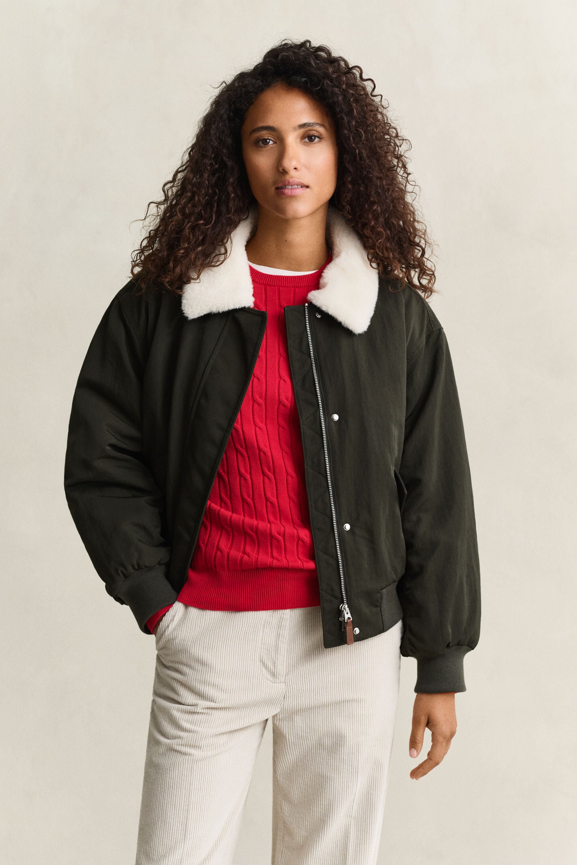 Padded Bomber Jacket