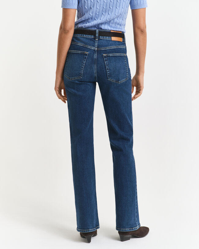 Slim Fit Flared Jeans