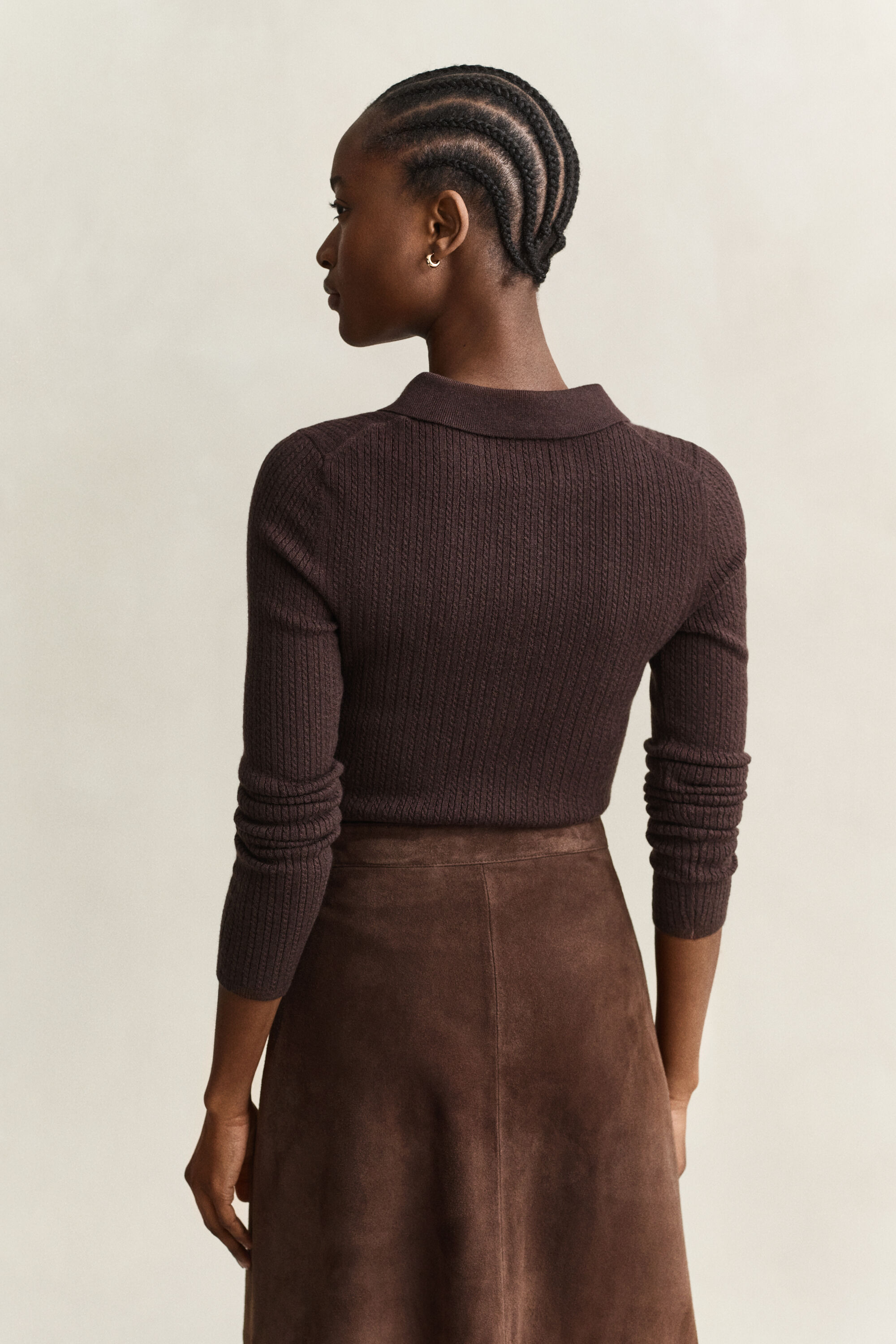 Cable Knit Top