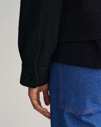 Boucl&eacute; Zip Jacket