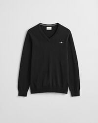 Classic Cotton V-Neck Sweater