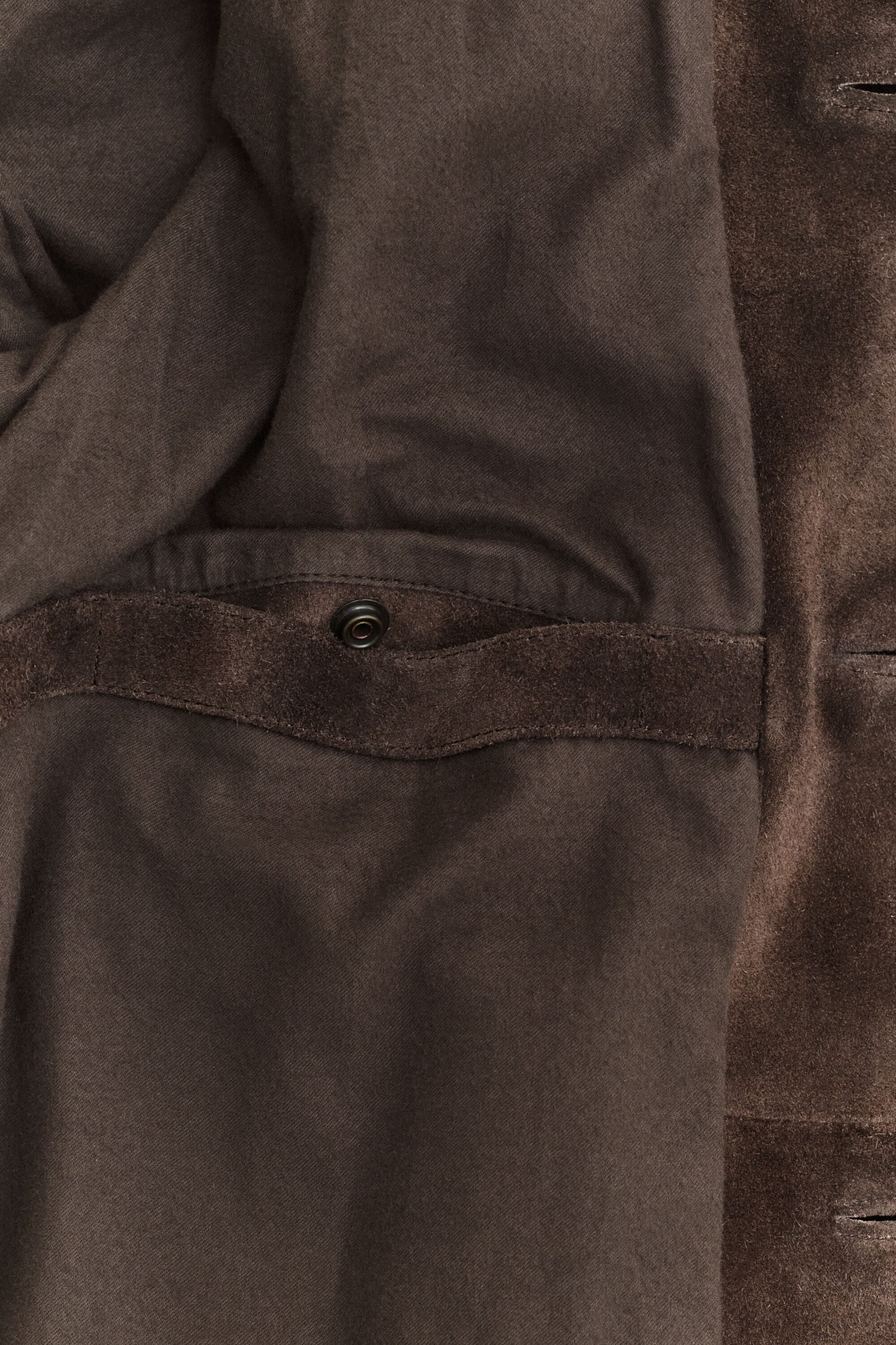 Suede Mid Length Jacket