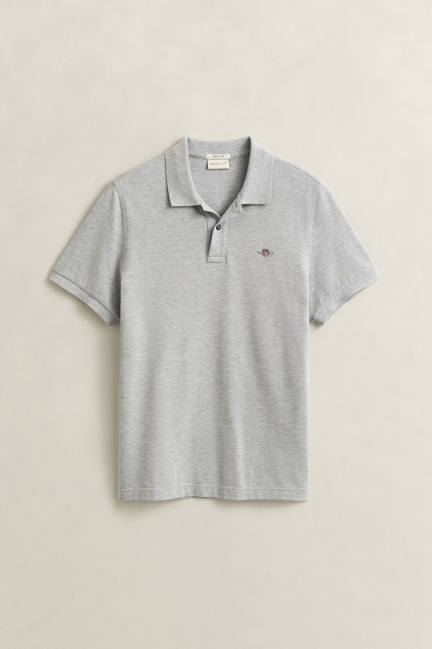 Regular Fit Shield Piqu&eacute; Polo Shirt
