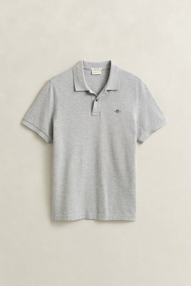 Regular Fit Shield Piqu&eacute; Polo Shirt