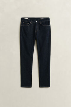 Slim Clean Wash Jeans — DARK BLUE 1