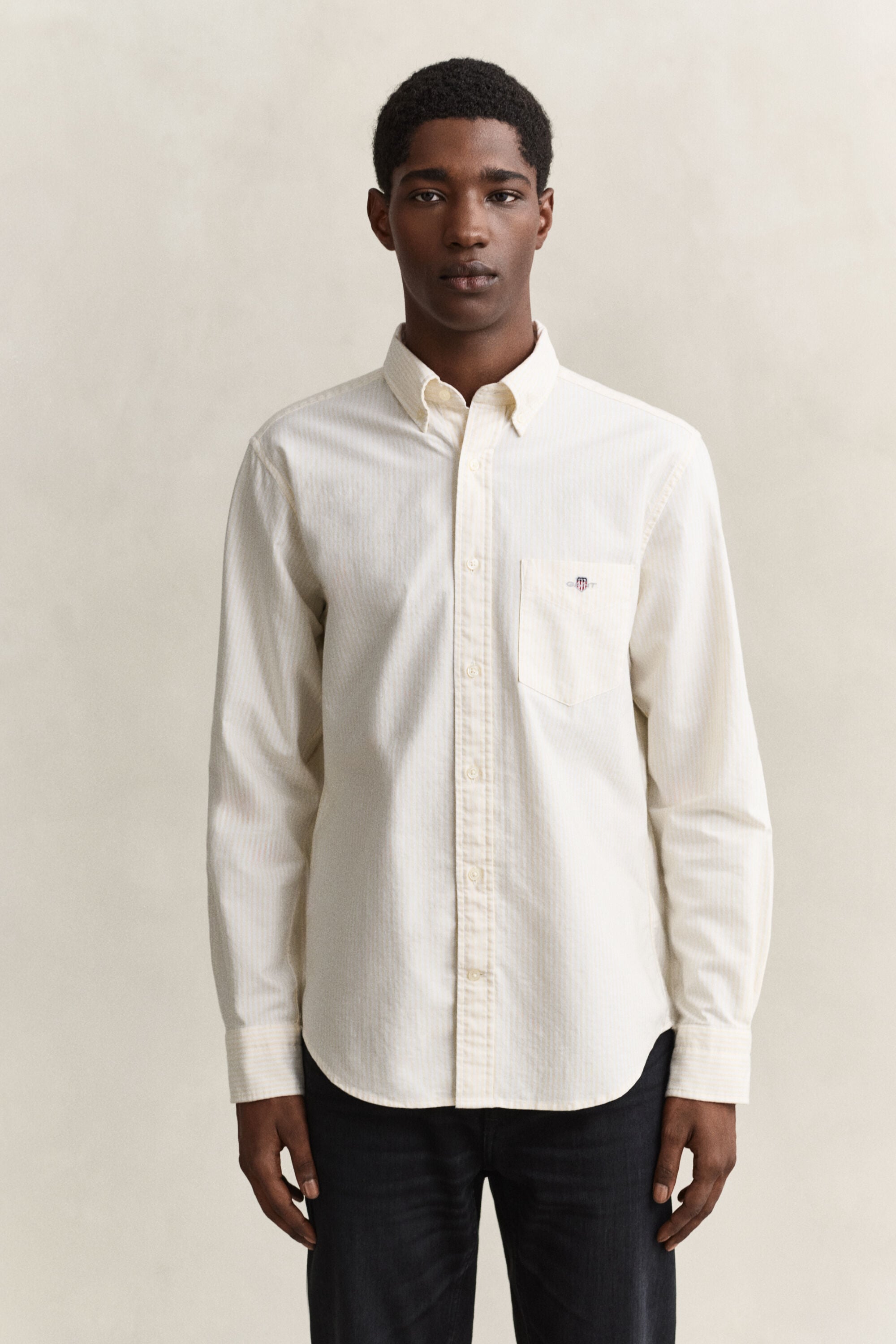 Banker Stripe Classic Oxford Shirt