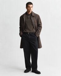 Superfine Lambswool Half-Zip Sweater