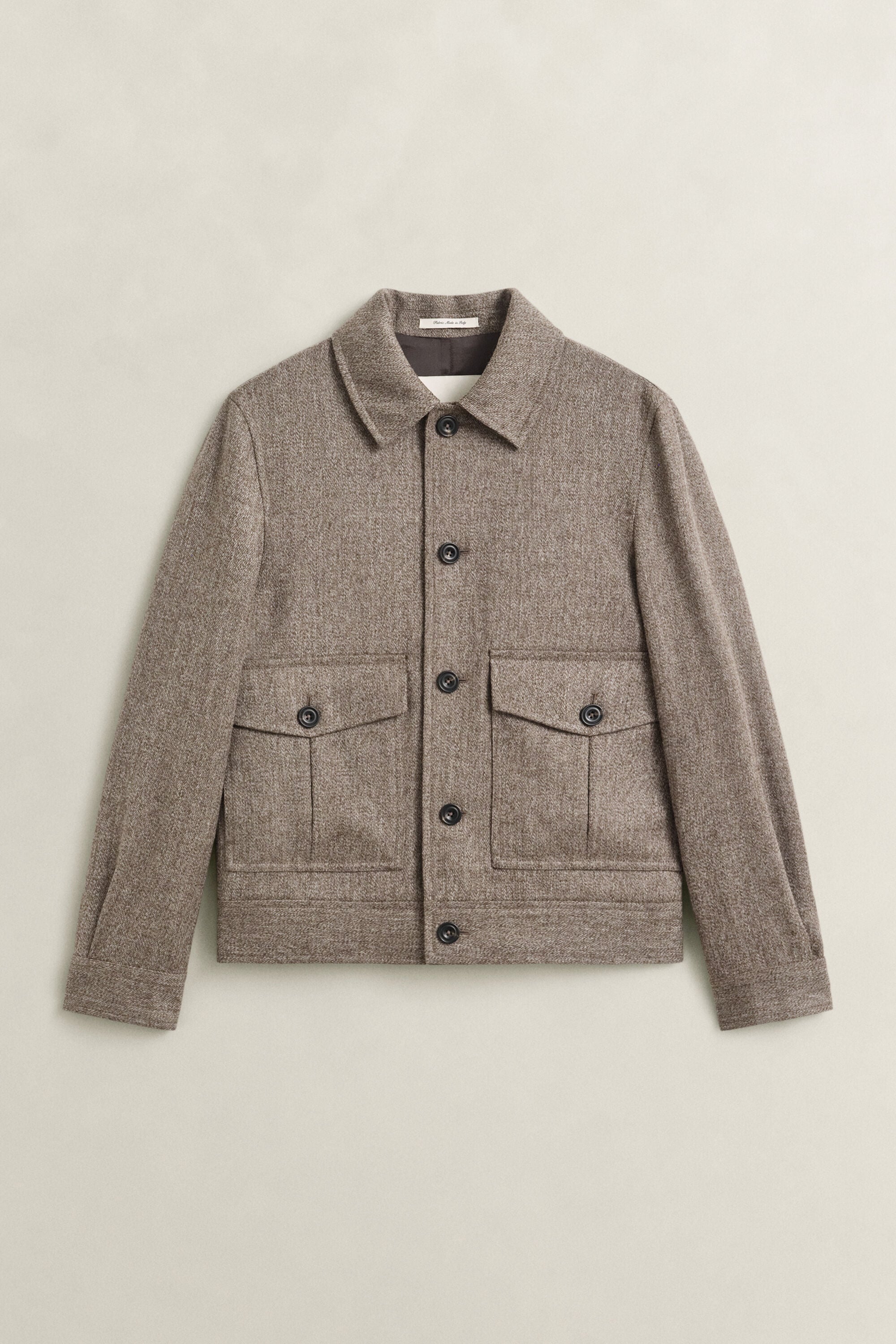 Mélange Wool Jacket