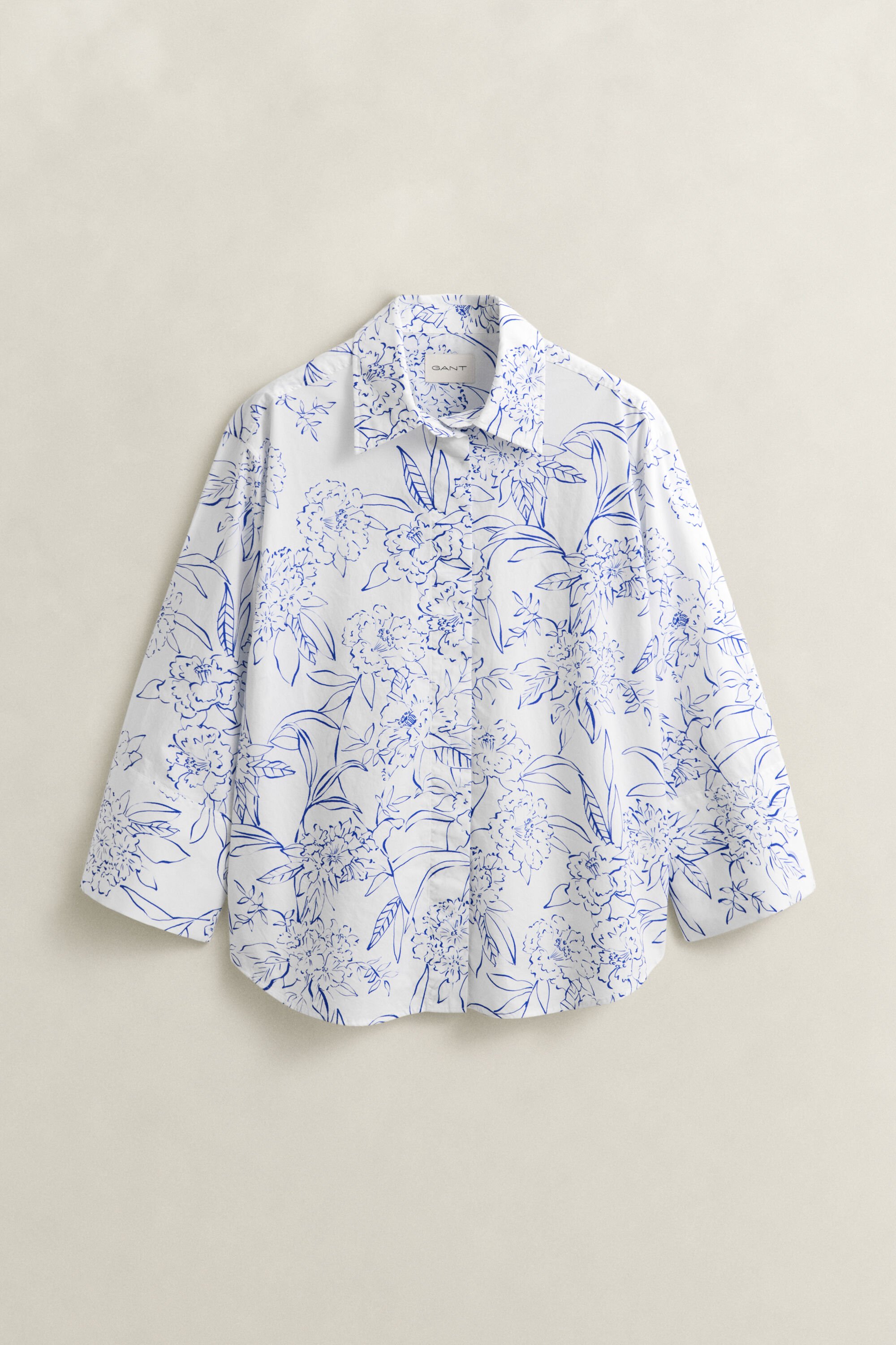 Floral Poplin Shirt